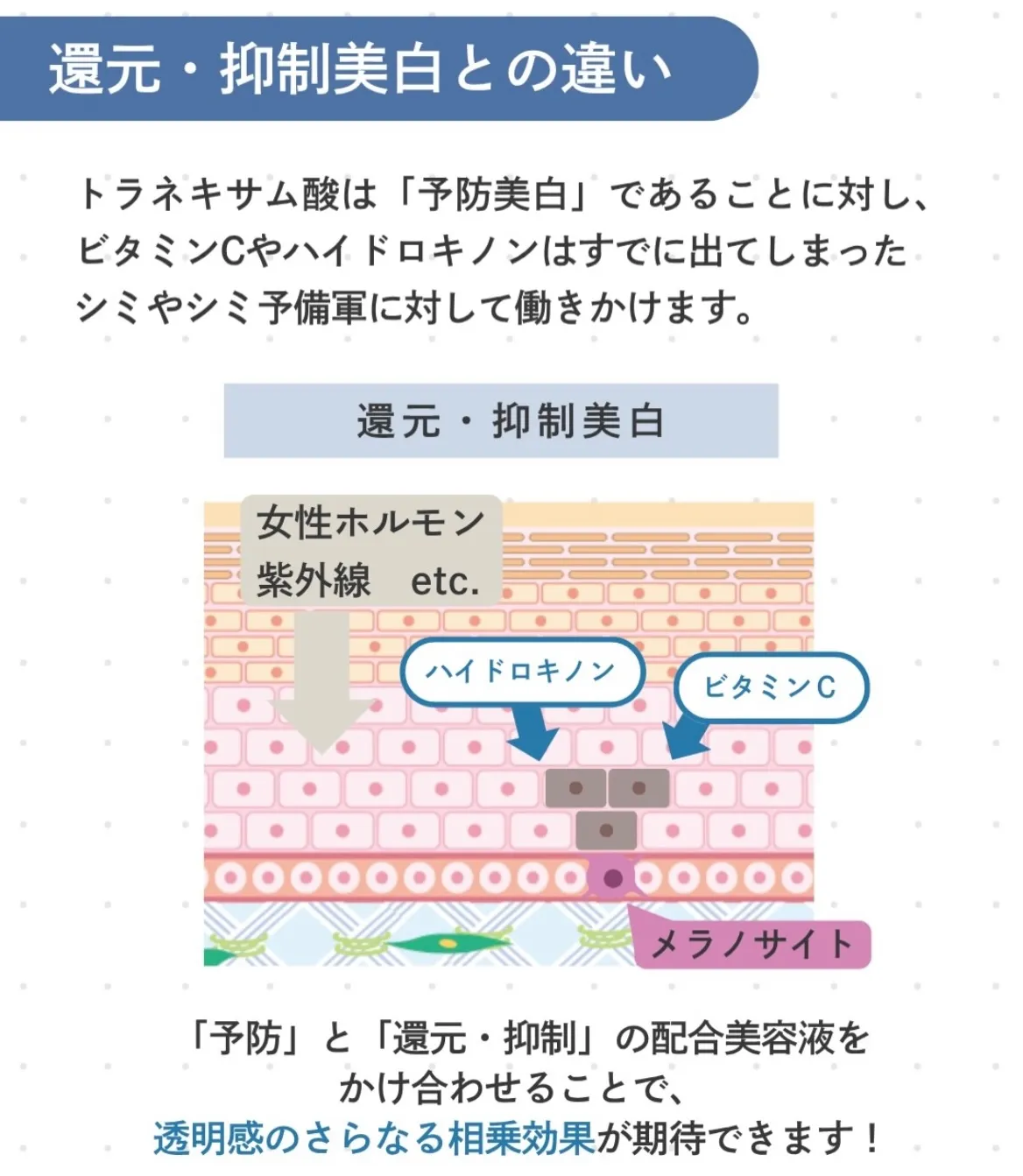 \シミ対策/